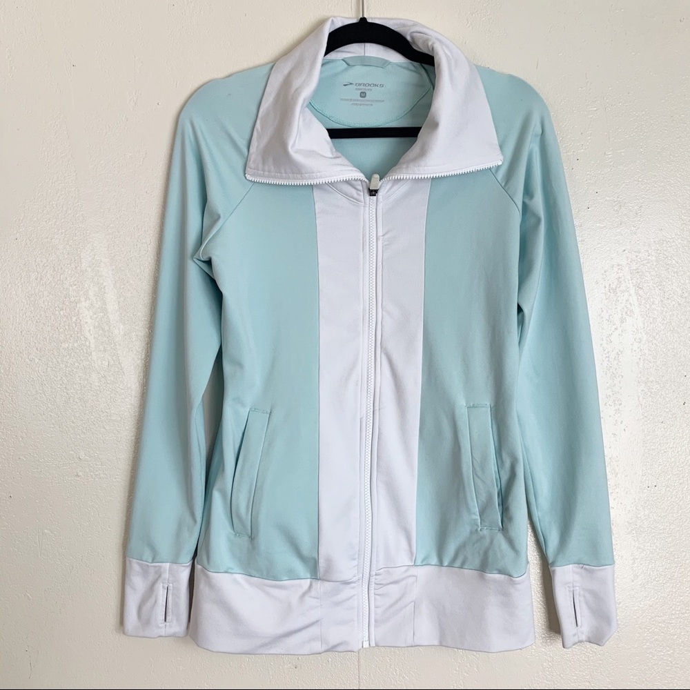 Brooks Athletic Front Zip Jacket - image 1